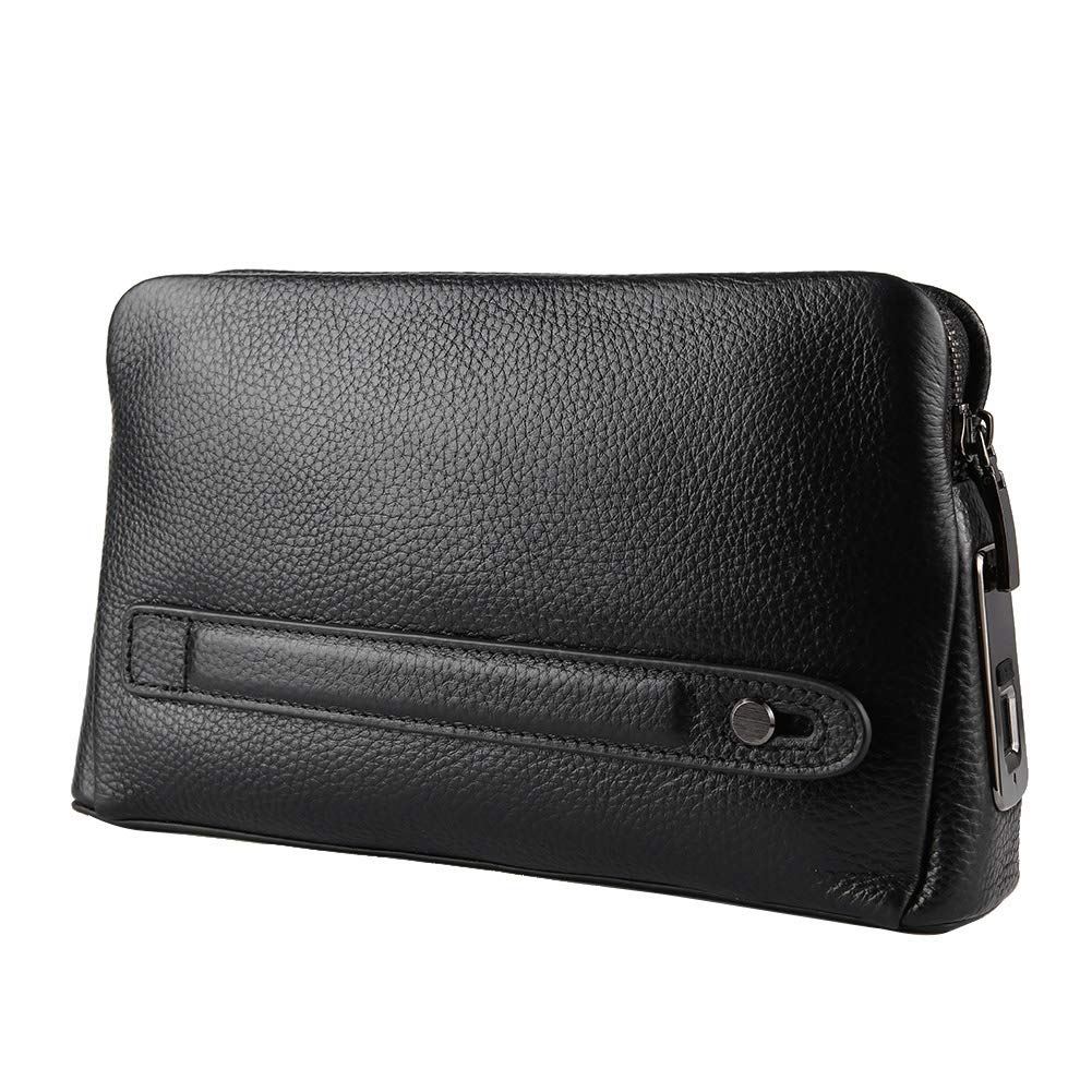SUNGOOYUE Smart Fingerprint Wallet, Biometric Security Lock Luxury Leather Men’s Zipper Design with Type-C Charging 10-Fin... - Review, Price and Buying Guide