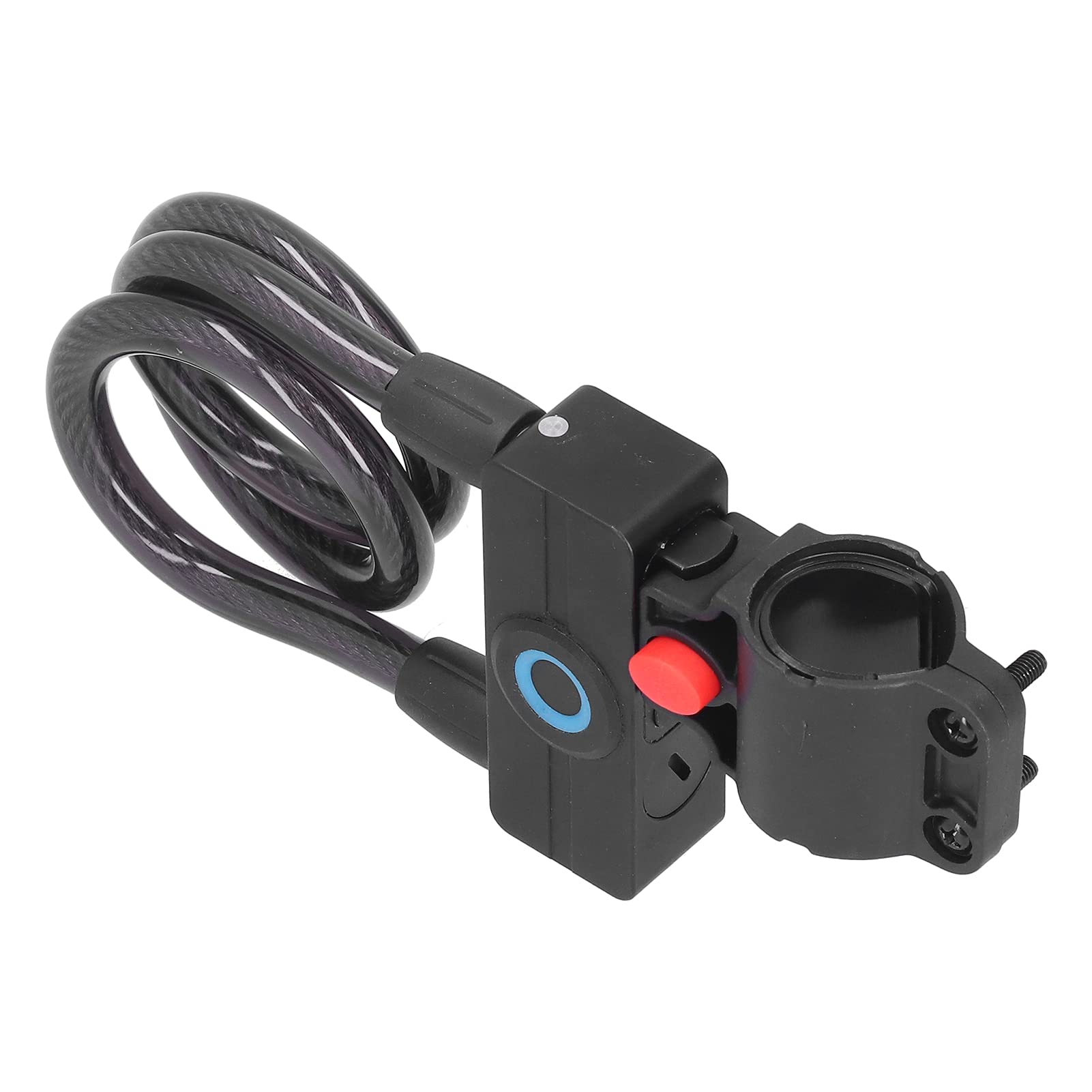 Lucchetto per Bicicletta con Impronta Digitale Lucchetto a Catena Bluetooth Portatile per Mountain Bike per Uso Esterno in Lega di Alluminio