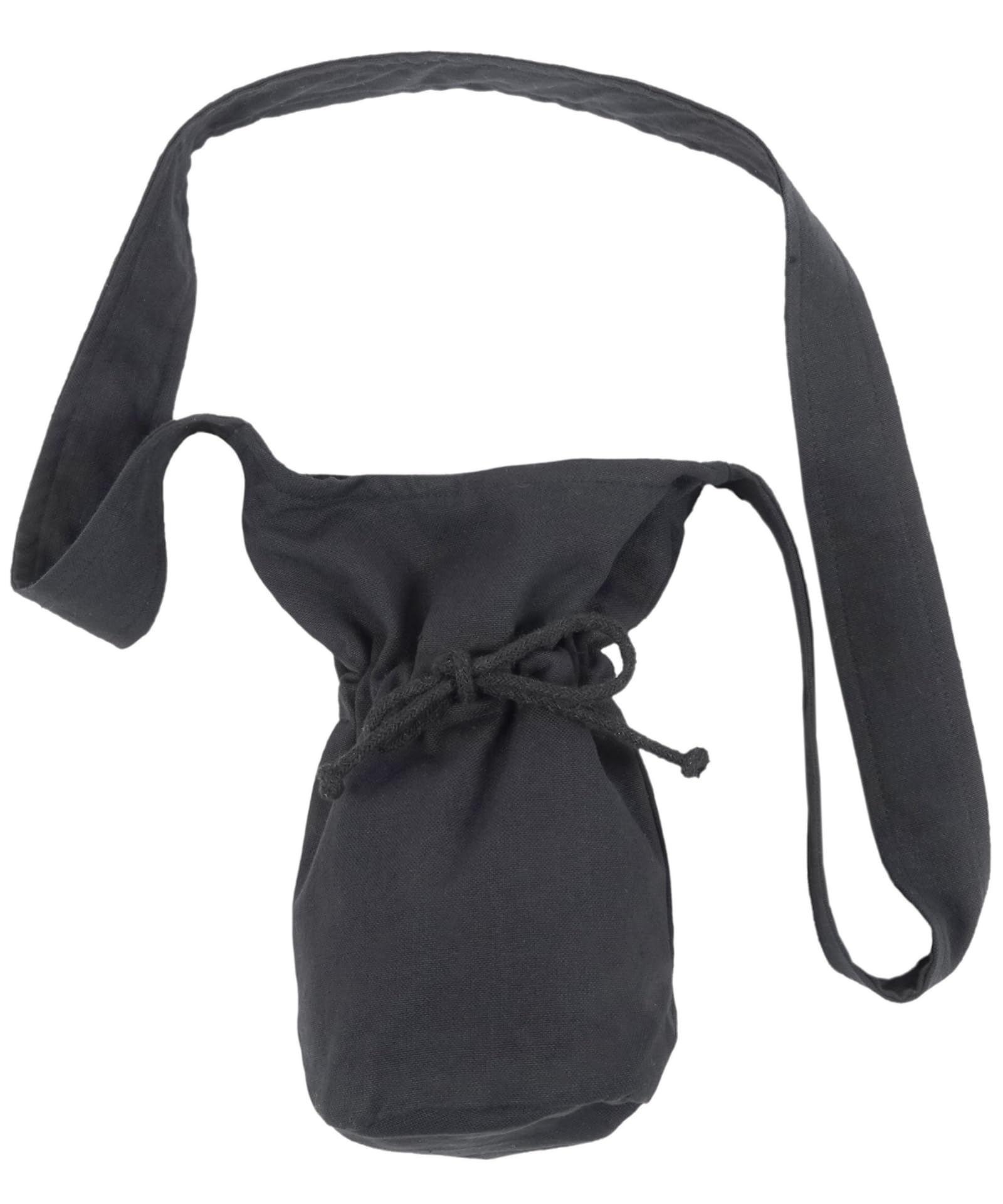 Sac à bandoulière médiévale - Sac en coton - S Beige, Bleu, Vert, Marron, Rouge, Noir