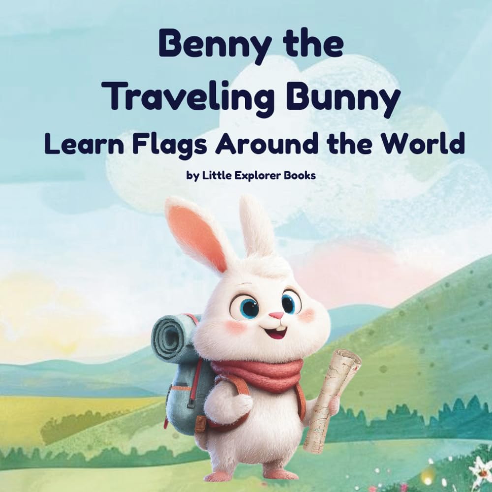 Benny the Traveling Bunny: Learn Flags Around the World