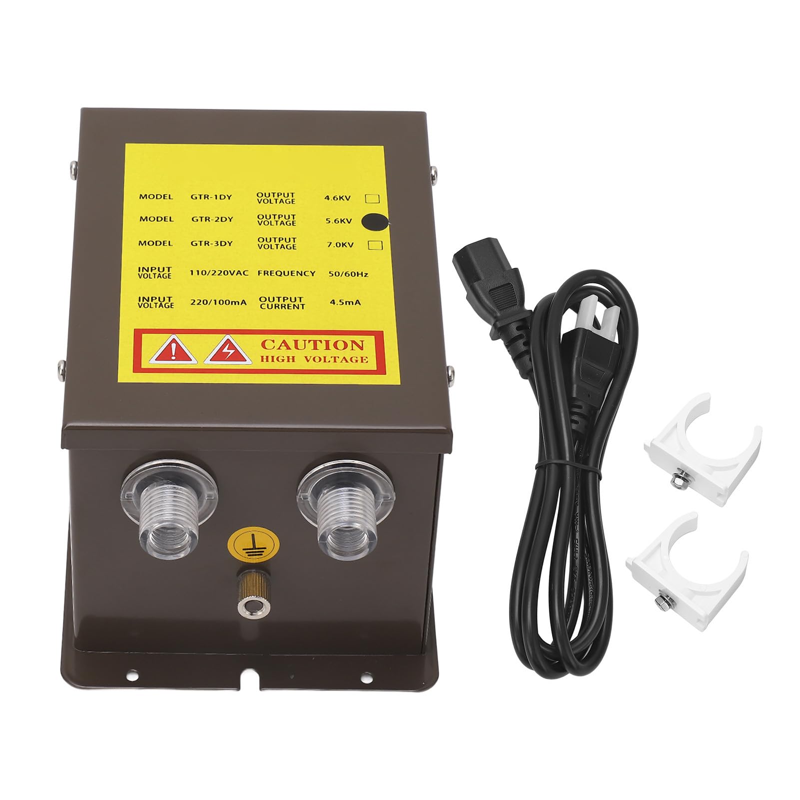 5.6KV Ionizing Air Bar Voltage Generator Anti-static Ionizing Bar Static Eliminator with Dual Output Ports (US 100-110V)-image-3