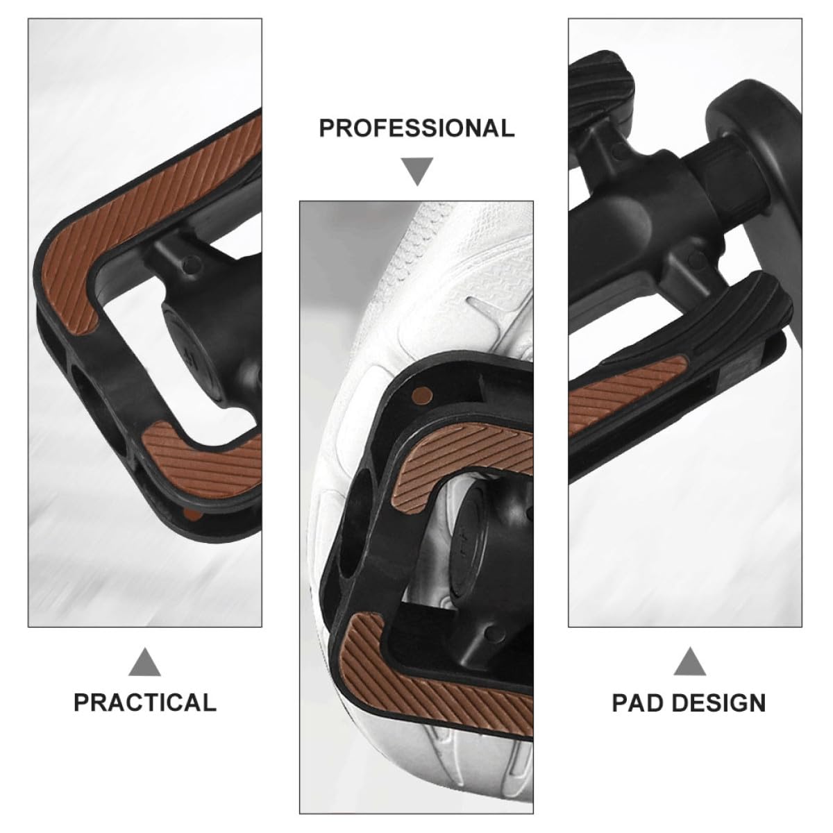 UKCOCO para Bicicleta Plataforma Antideslizante para Ciudad y Ciclo Cross con Rodamiento Sellado Resistente al Agua y Arena