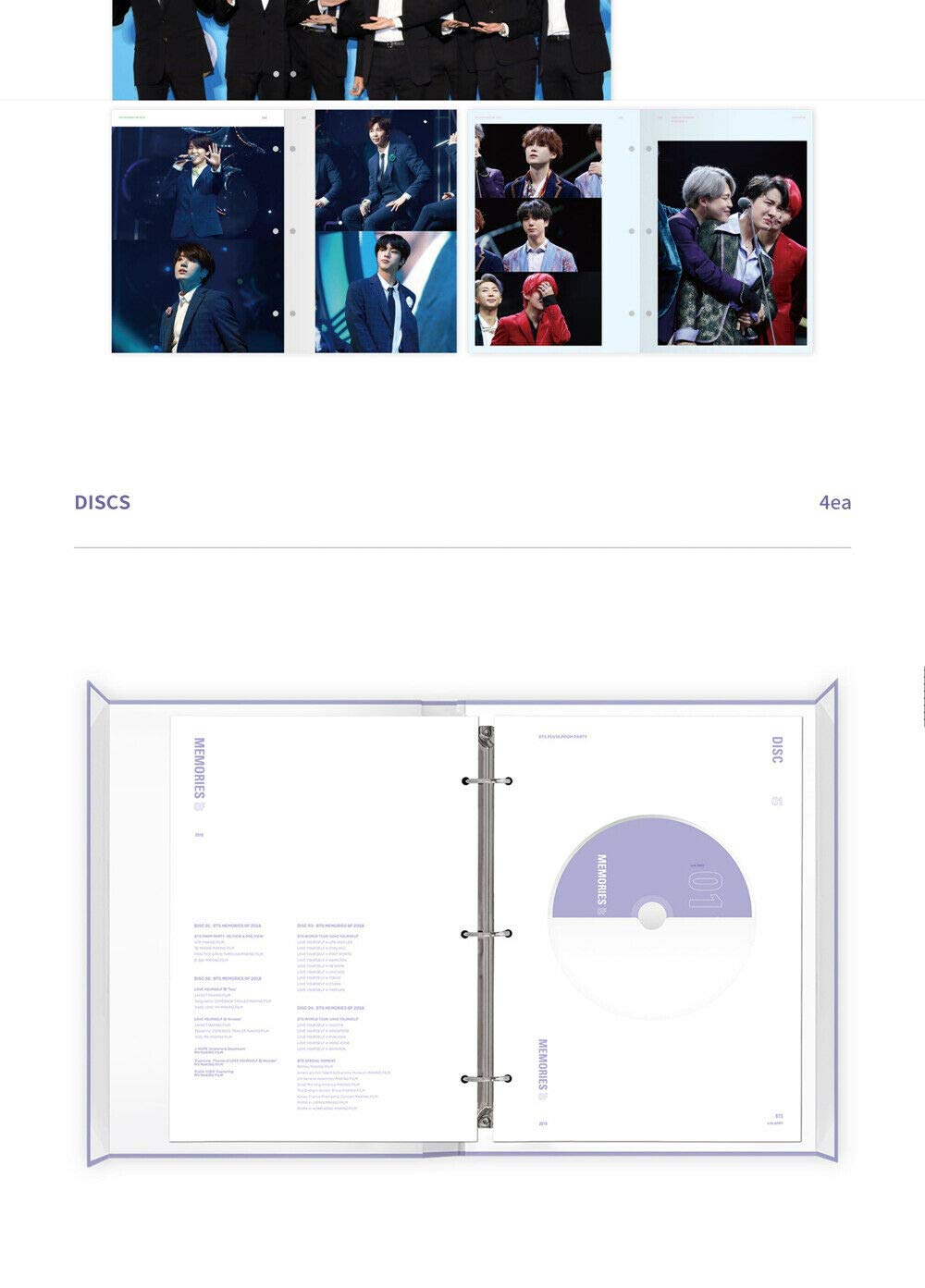 MEMORIES OF 2018 　BTS DVD BTS Memories Of 2018 DVD (4 DISC) – Choice Music LA