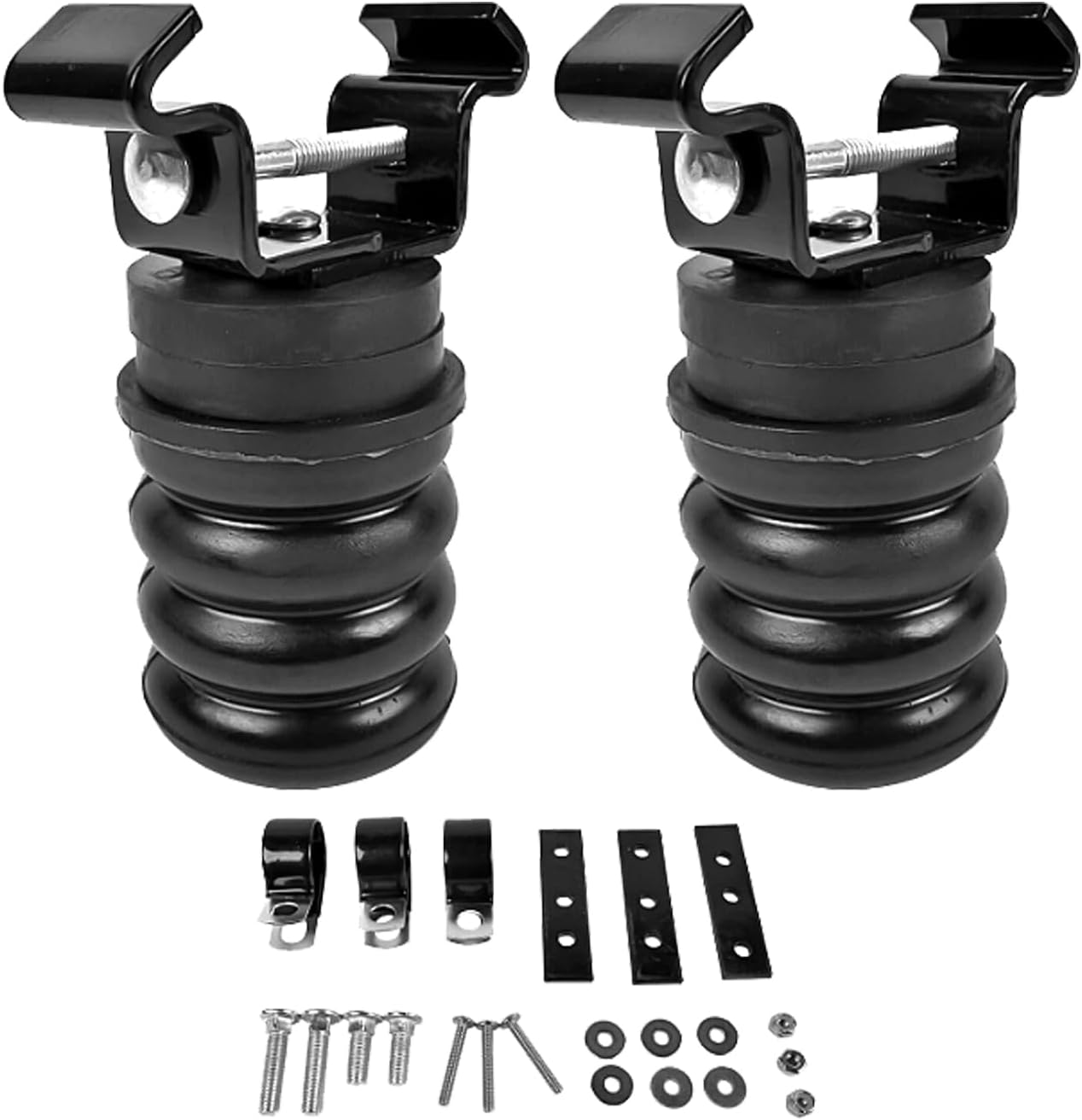 2-Pack TSS-107-47 Trailer Spring-Over Axle Configuration, 5000-8000 lbs GAWR, Trailer Auxiliary Springs, 1000 lbs Capacity at 50% Compression, Trailer Air Helper Springs