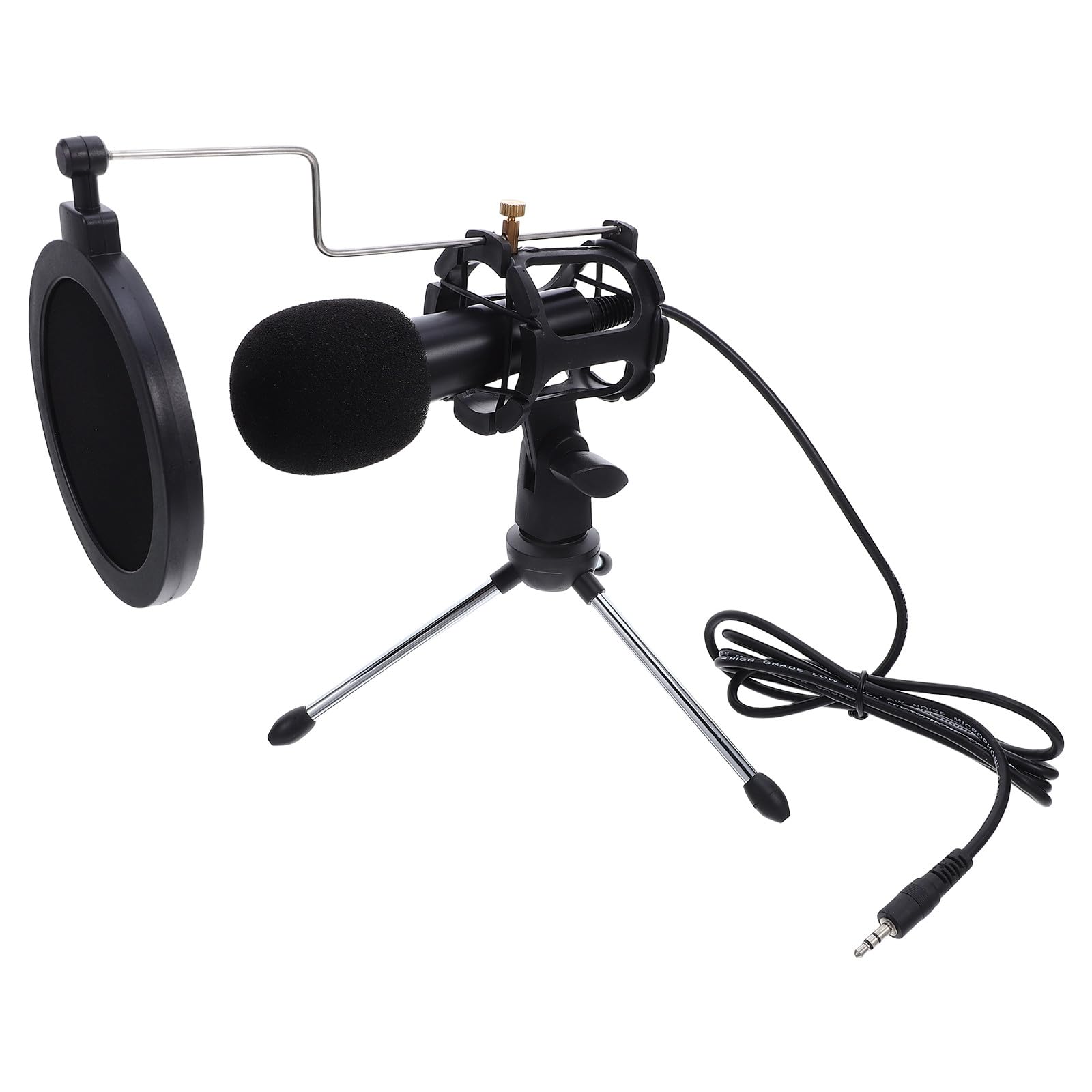 5Mm Condenser Microphone for PC and Laptop, Gaming Mic and Podcasting Microphone, Streaming and Recording Mic for Youtubers and Streamers
