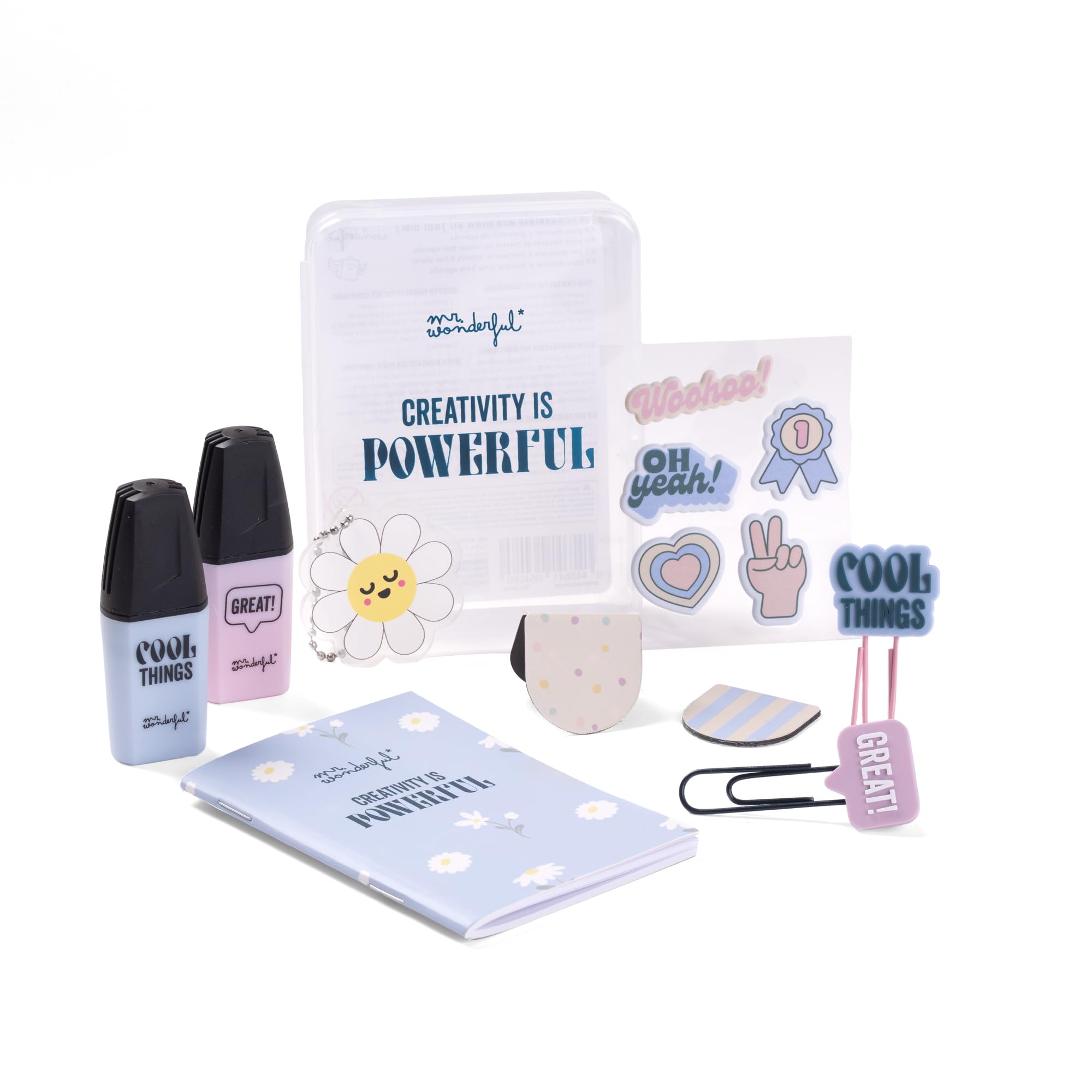 Transforma tu agenda con el Kit Creativo de Mr.Wonderful