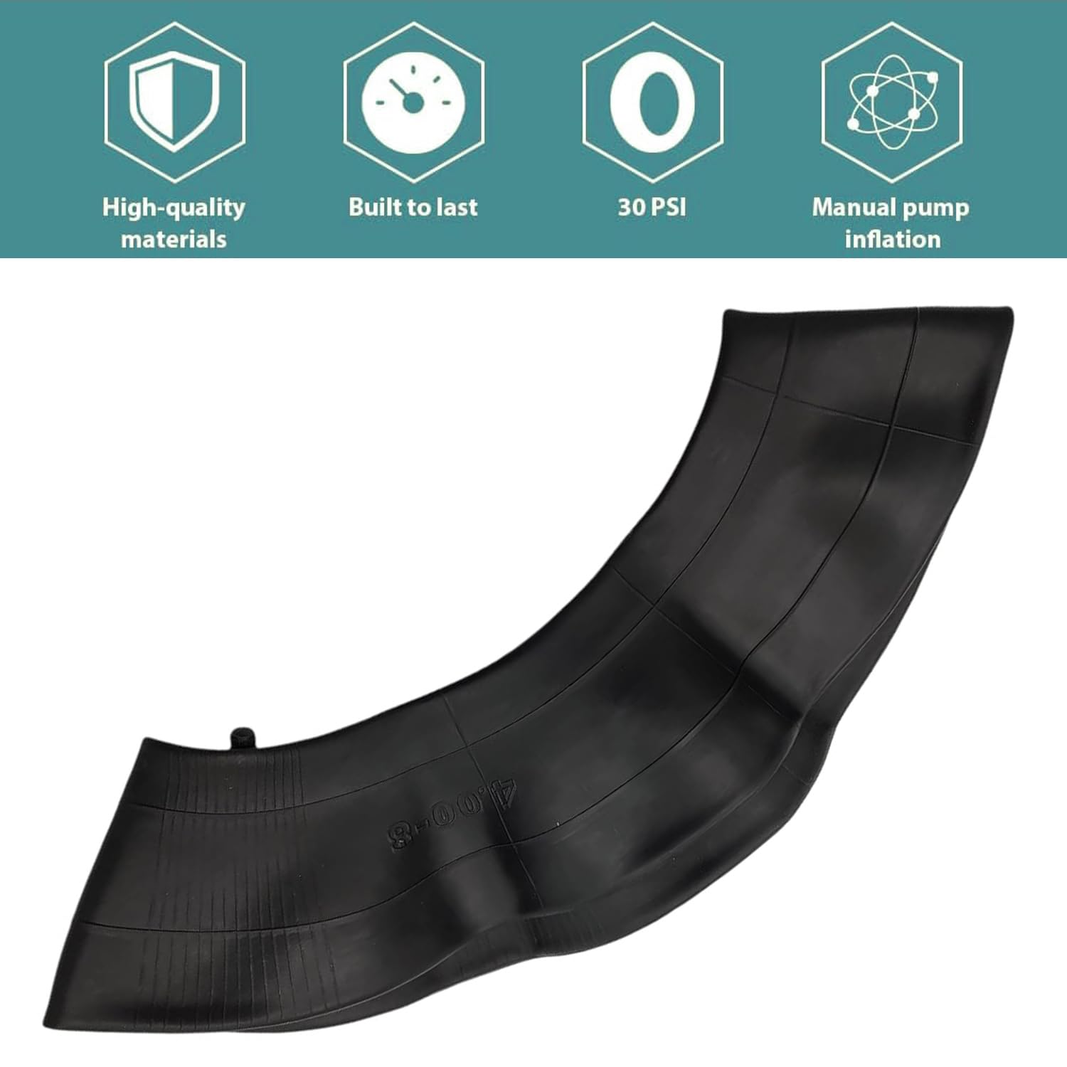 2x Inner Tubes – Fits 3.50-6, 4.00-6, 4.10-6 – Wheelbarrow, Handcart, Garden Tyres – UK-Motors
