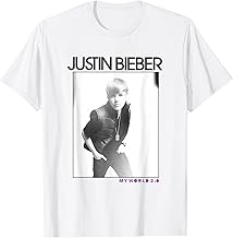 Justin Bieber Official My World 2.0 Photo T-Shirt