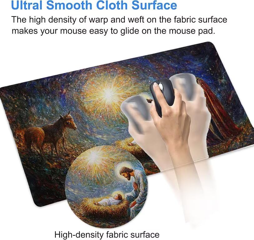 Mouse Pad étanche avec bords cousus haute précision 700x300mm - 6
