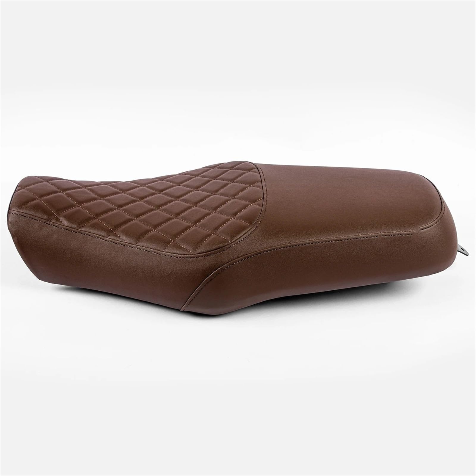 Cojín de asiento retro marrón para Honda GB350 2023-2024 de una pieza 7
