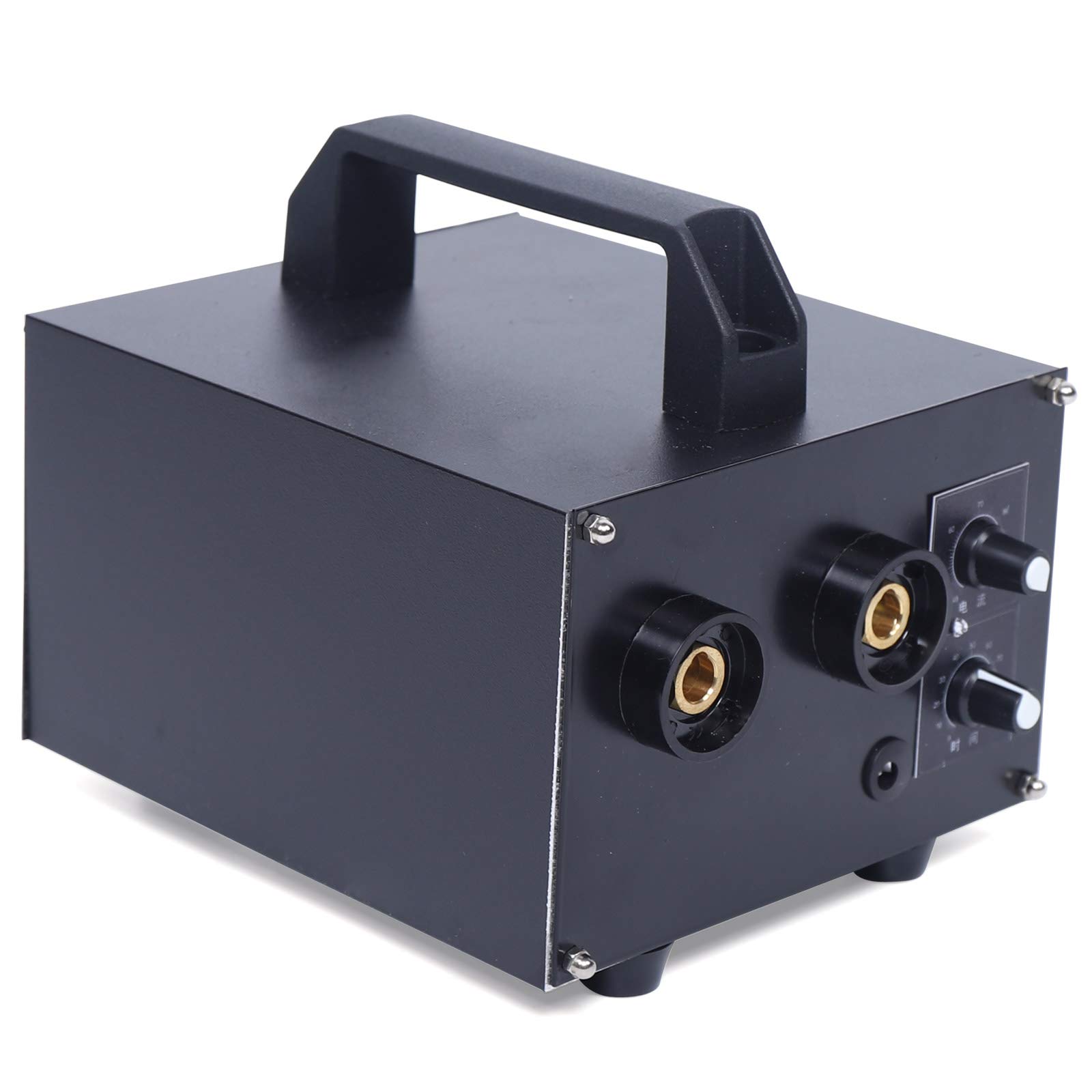 Soldador por puntos de batería, máquina de soldadura por puntos portátil de 6700W, conjunto completo de bricolaje, equipo de soldadura de potencia ajustable, máquina de soldadura por batería