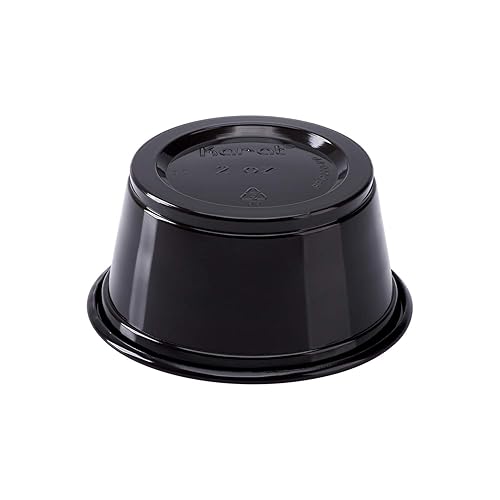 Miniatura 8 de Karat FP-P200-PPB 2 oz. PP Portion Cups - Negro (caja de 2500)