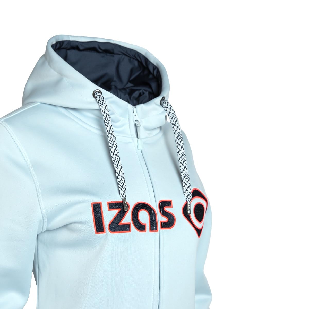 Izas Sudadera Mujer con Capucha y Cremallera DUERO M Jacket, Prenda Deportivas Básicas