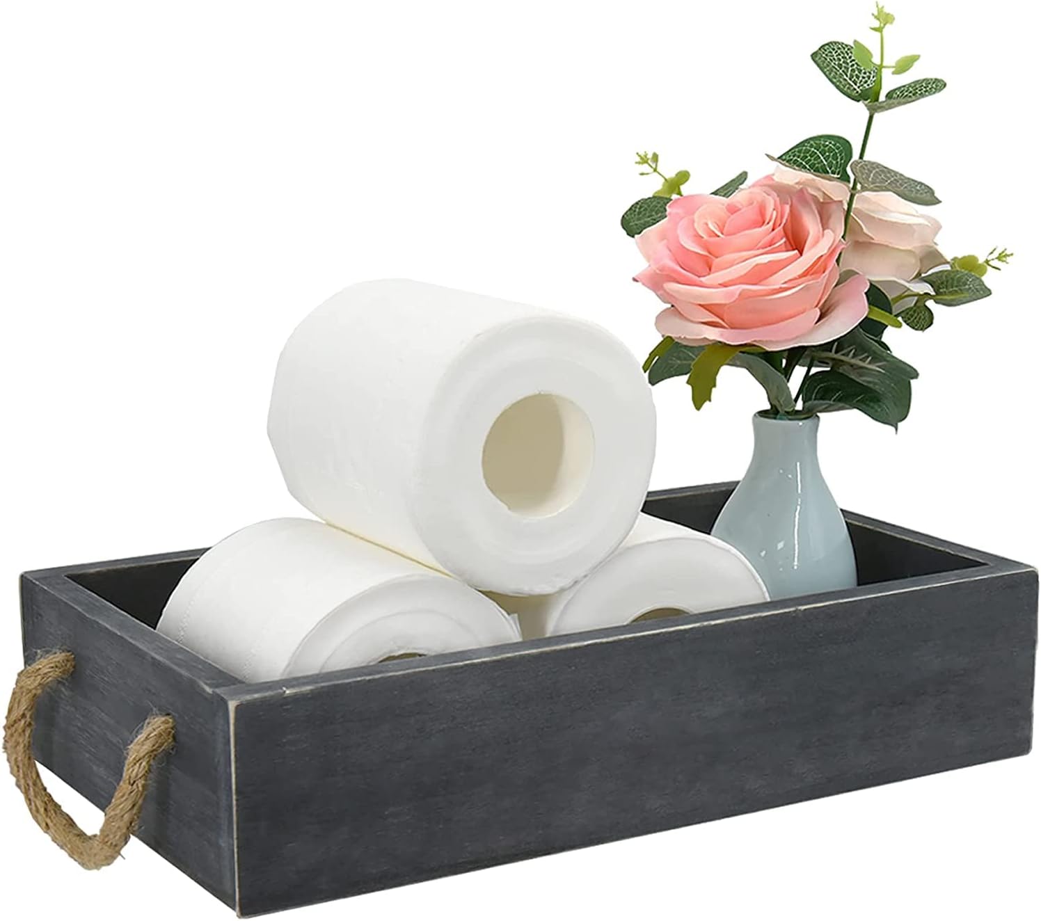 Unistyle Toilet Tray Toilet Tank Box Wood Tissue Holder Box