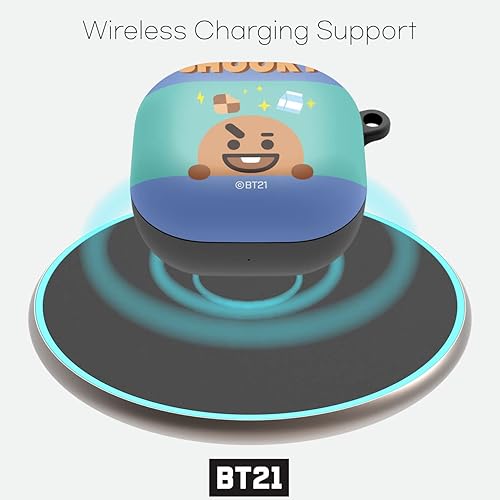 Miniatura 5 de BT21 Producto oficial para Galaxy Buds 2 Pro Case (2022)  Galaxy Buds 2 Case (2021)  Galaxy Buds Pro Case (2021)  Galaxy Buds Live Case (2020) -