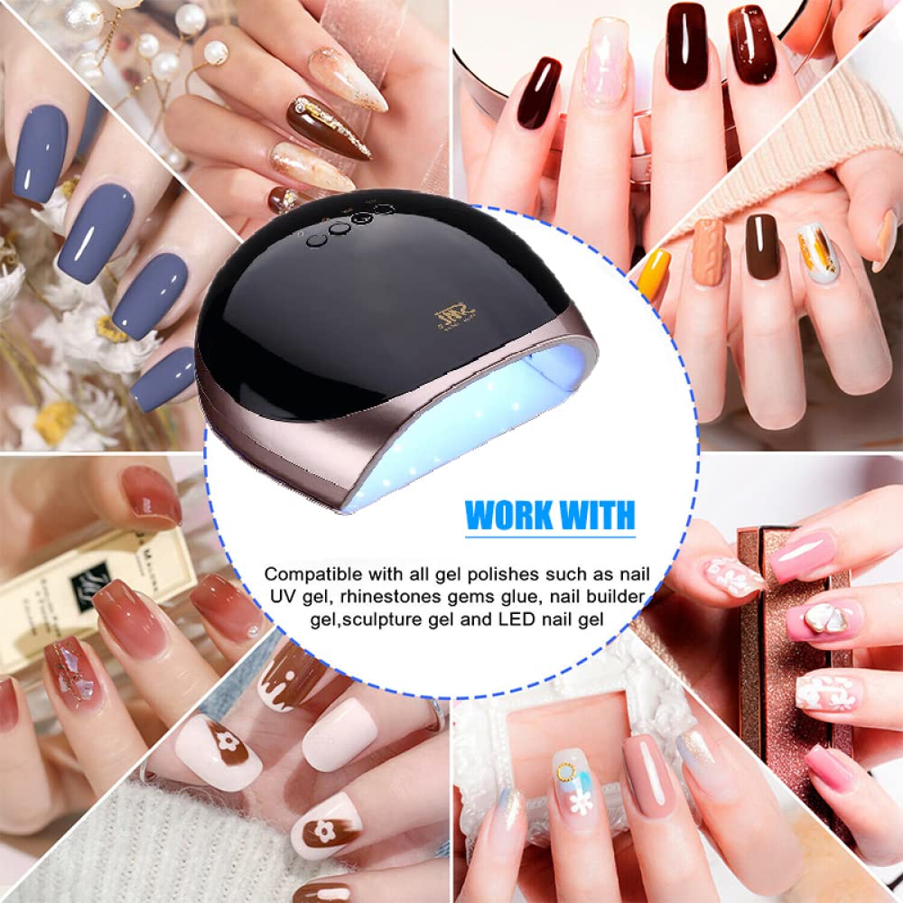 AAPIE Nagelkunstwerkzeuge Nägel Led UV Nageltrocknungslampe Nageltrockner für Gel Nagellack Härtungslampe Maniküre Salon Tolles Geschenk für Mädchen