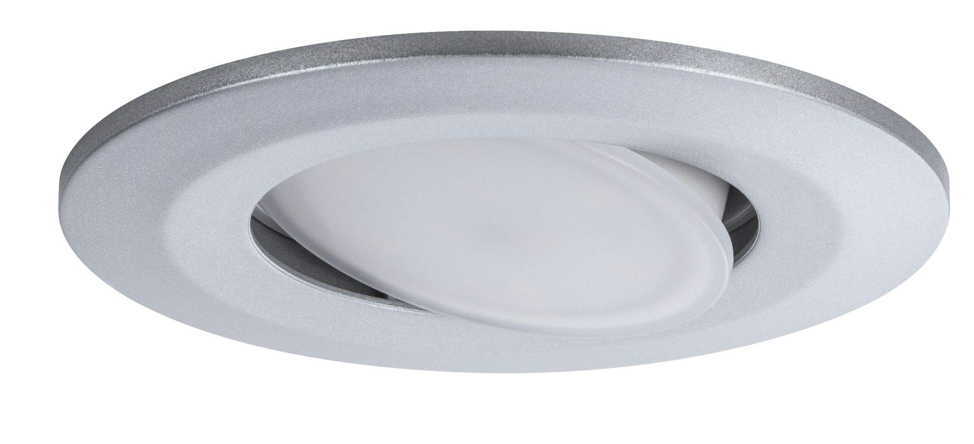 Paulmann 99932 Calla LED recessed luminaire Round incl. 1x6.5W IP65 dimmable recessed Spotlight Chrome matt Cabinet Light Plastic recessed lamp 4000K - Image 4
