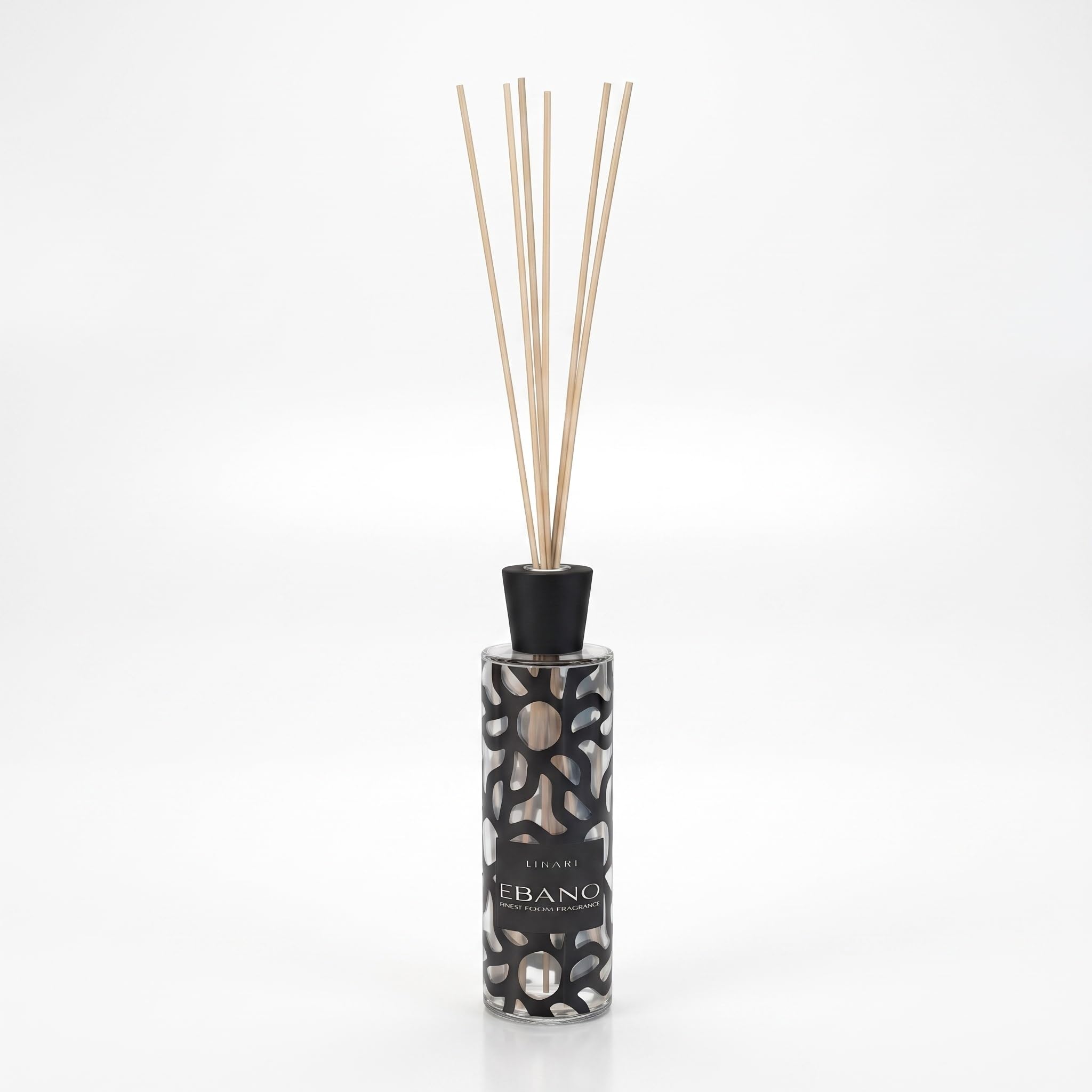 LINARI Ebano Reed Diffuser 500ml - Luxus-Raumduft bis 6 Monate haltbar