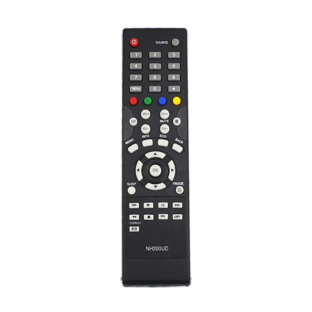 Télécommande Nh200ud compatible TV Sylvania Emerson Lc190ss1 Lc220ss1 - 3