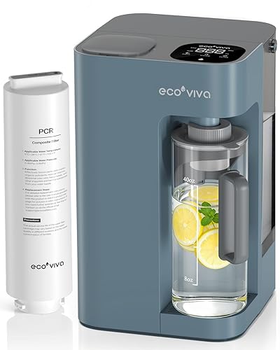 Miniatura 10 de Mate 3 - Filtro de agua de ósmosis inversa para encimera, certificado NSF/ANSI 42, sistema de filtración de agua RO de 8 etapas, purificador de agua
