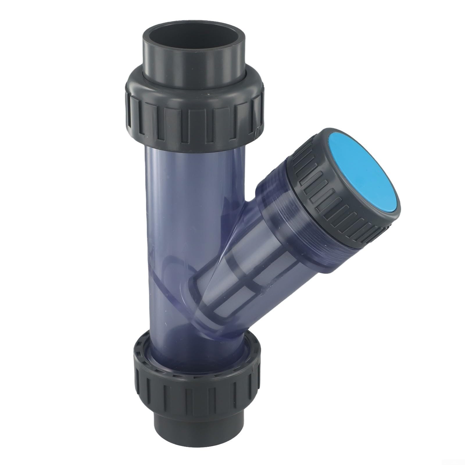20 ~ 63 mm PVC-Y-Filter für Aquarien und Bewässerung mit einfacher Überwachung und effizienter Filtration (Innendurchmesser 50 mm)