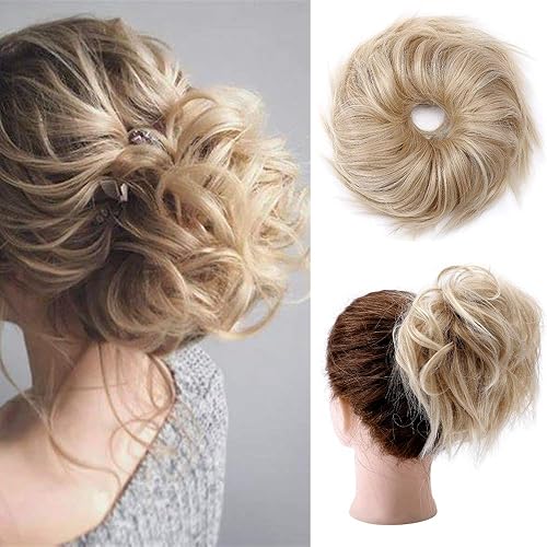 Moño de pelo desordenado