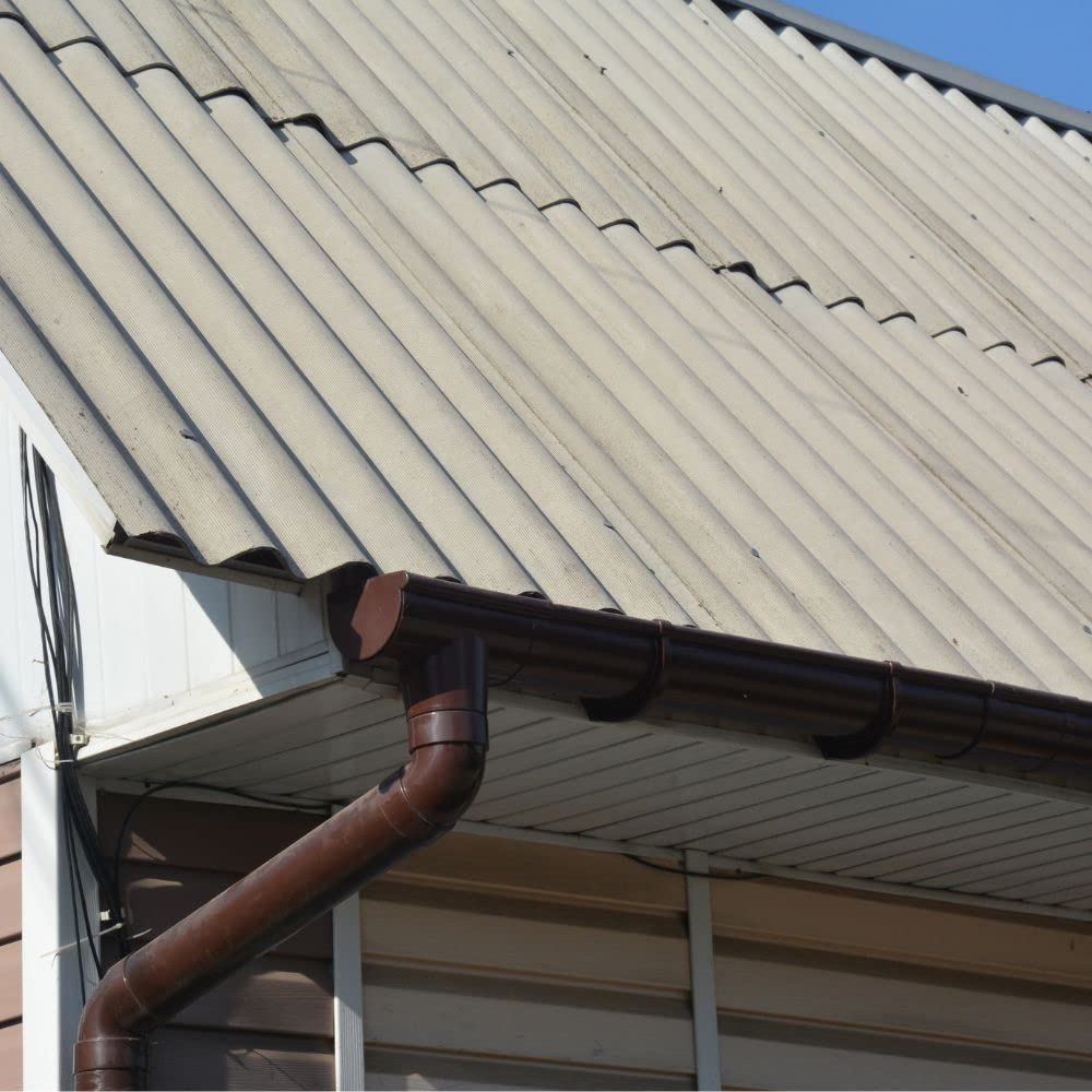 Pittura Bloccamianto Incapsulante Elastomerico Protettivo Certificato per Amianto (Kg 20, Rosso Tegola)