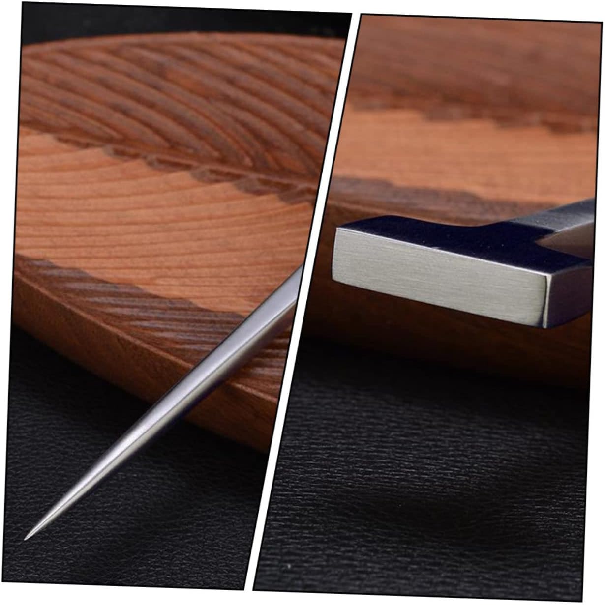 LIFKOME 1pc Stainless Steel T-shaped Eel Nail for Eel Killing Practical Kitchen Gadget for Fish Preparation and Comfortable Handle Accessory for Home and Restaurant Use