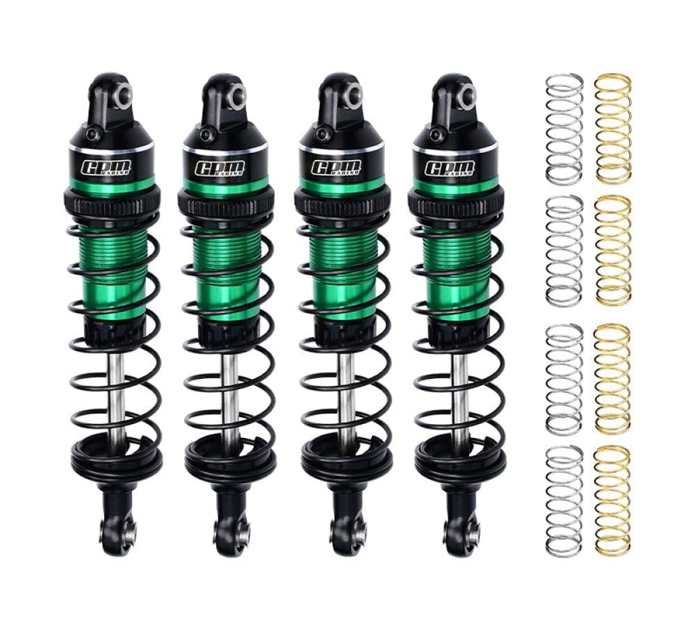 Amazon.com: Aluminum Alloy Adjustable Shocks 87mm 4Pc Front and