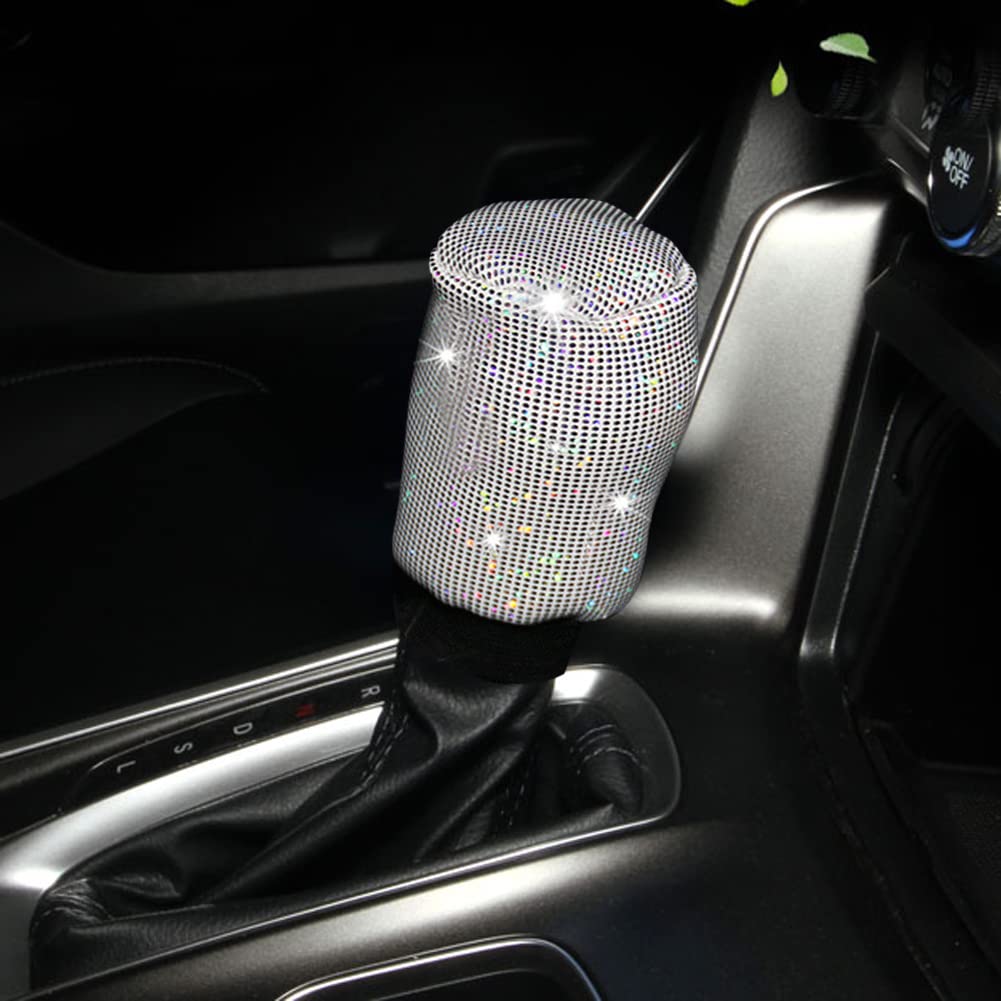 Copri Freno A Mano Auto Bling Bling - Con Strass, Universale, Decorativo - Foto 12