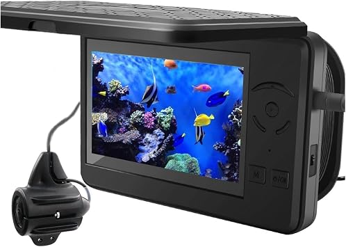 Portable Video Fish Finder Underwater Video Fisherman Camera Full HD 1280*720P 15M Infrared Led Camera Winter Ice Fishing Lightweight