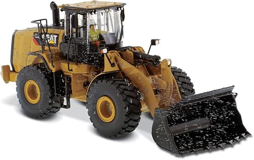 Miniatura 2 de Diecast Masters Cargador de ruedas Caterpillar 966M 150, camiones para gatos y equipo de construcción  Modelo a escala 150 Modelo coleccionable