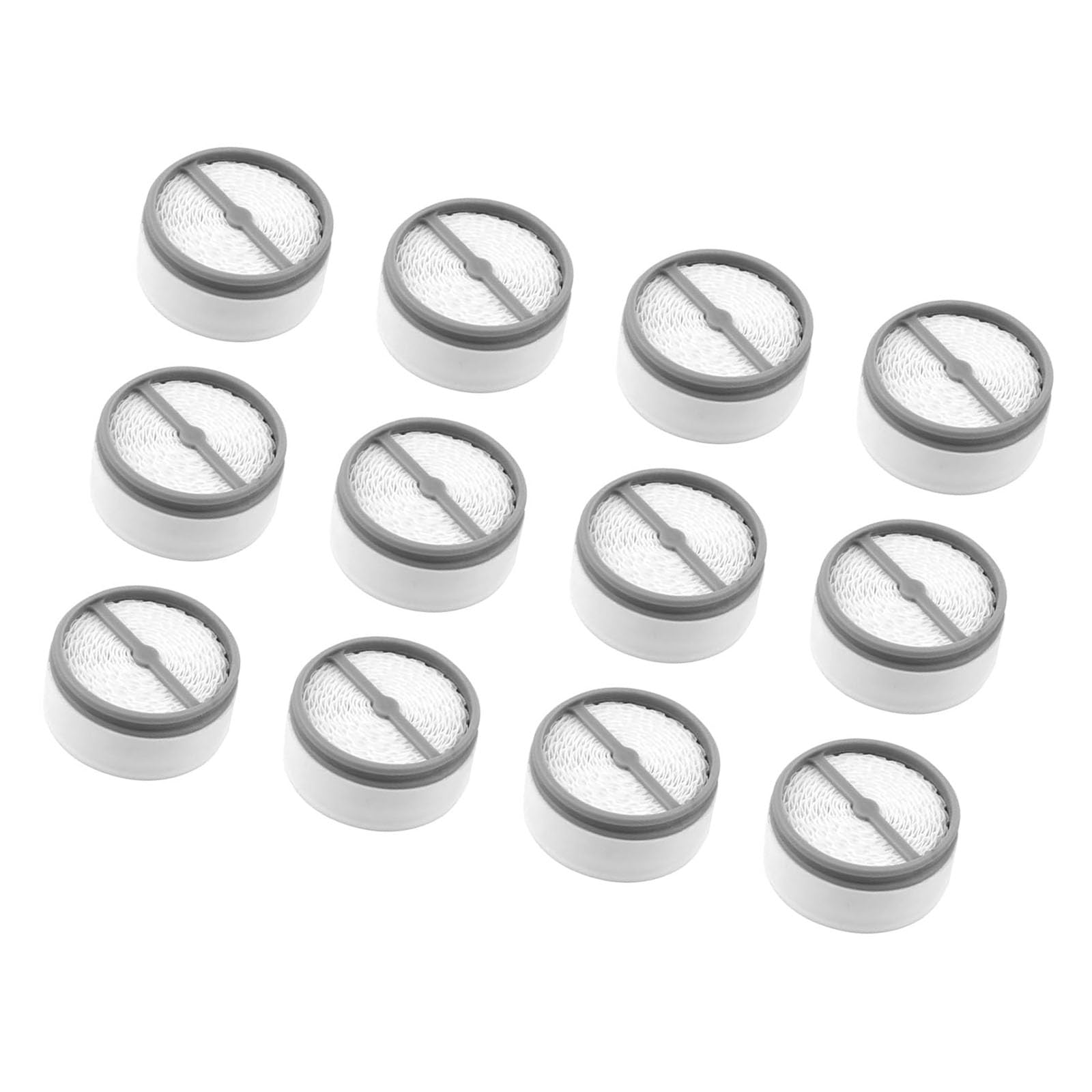 Z 12 plastikowych filtrów nawilżacza, zamiennik, akcesoria do nawilżacza, odpowiednie do wkładu filtra pielęgnacyjnego złącza