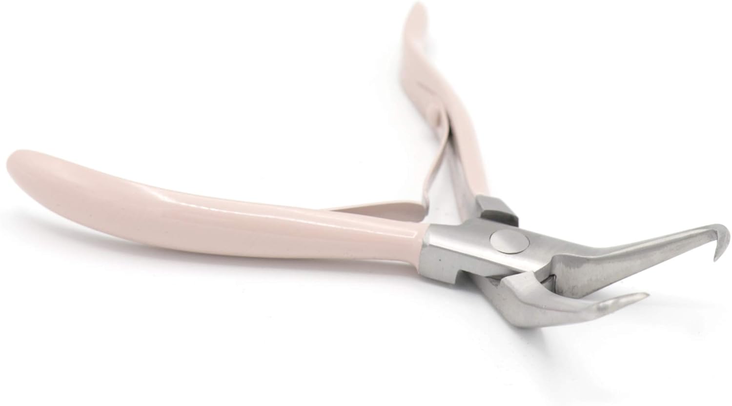 Hair Extension Pliers Micro Ring Link Bead Opener Tool Kit Plier Beading Set (Tea Pink)