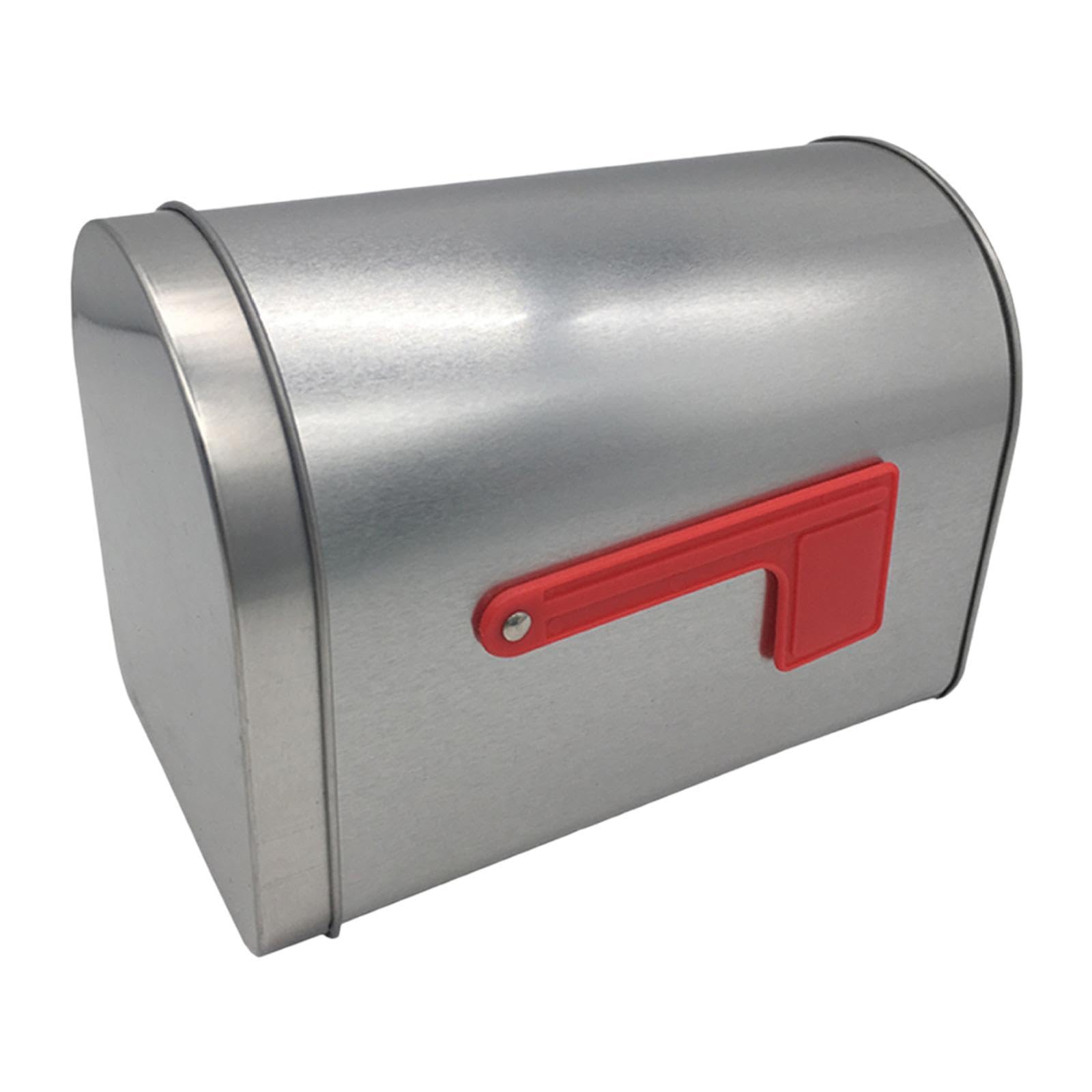 Tinplate Mailbox Christmas Storage Tin for Playhouse Mailbox Post Boys Girls-image-15