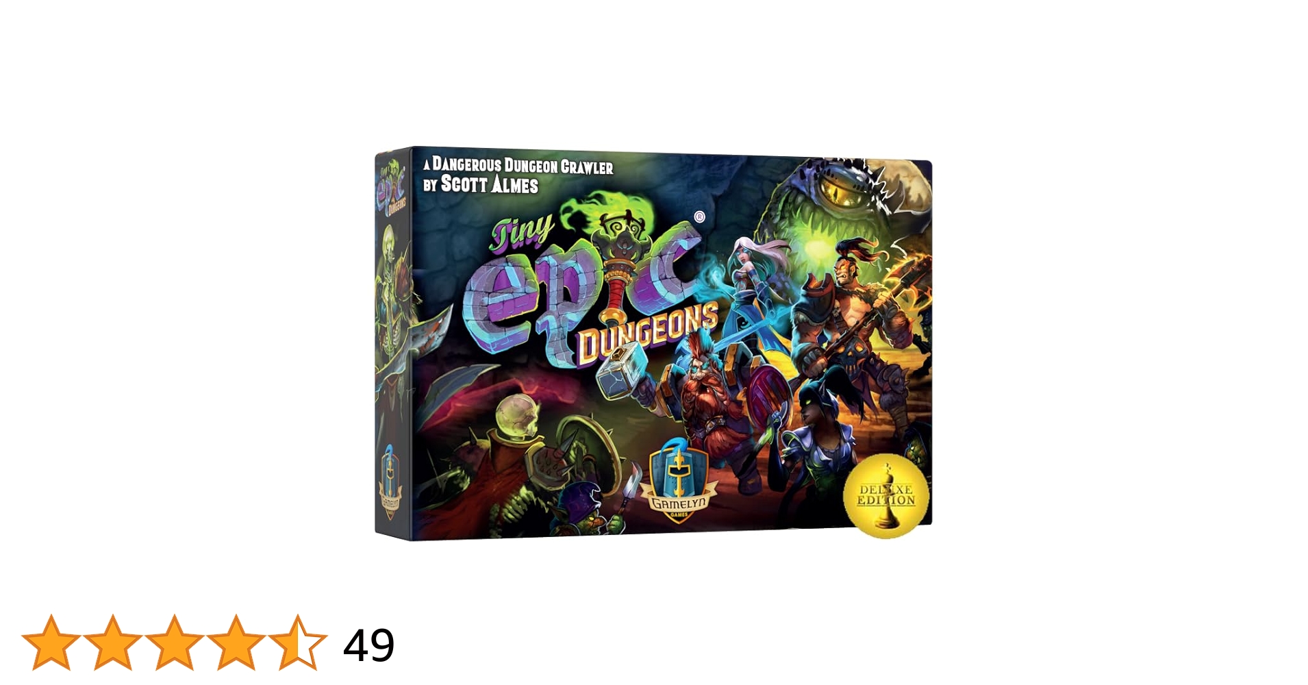 Epic Dungeons Deluxe Edition ボードゲーム Tiny Epic Dungeons Deluxe Edition - Gamelyn Games - More Fun
