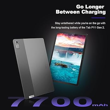Lenovo Tab P11 2nd Gen HelioG99 並行輸入品 Lenovo Tab P11 (2nd Gen) 11.5 Inch Storm Grey 128GB + 6GB