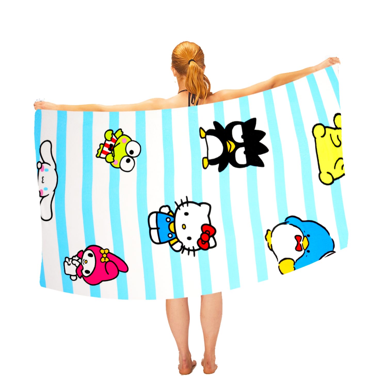 Amazon.com: SANRIO Hello Kitty Beach Towel Set - Bundle with