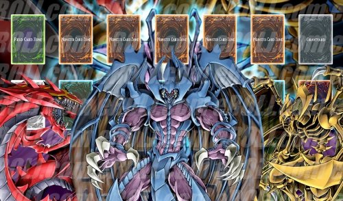 Amazon | amazonplaymat1677 CT03-EN003 幻魔皇ラビエル Sacred Beasts