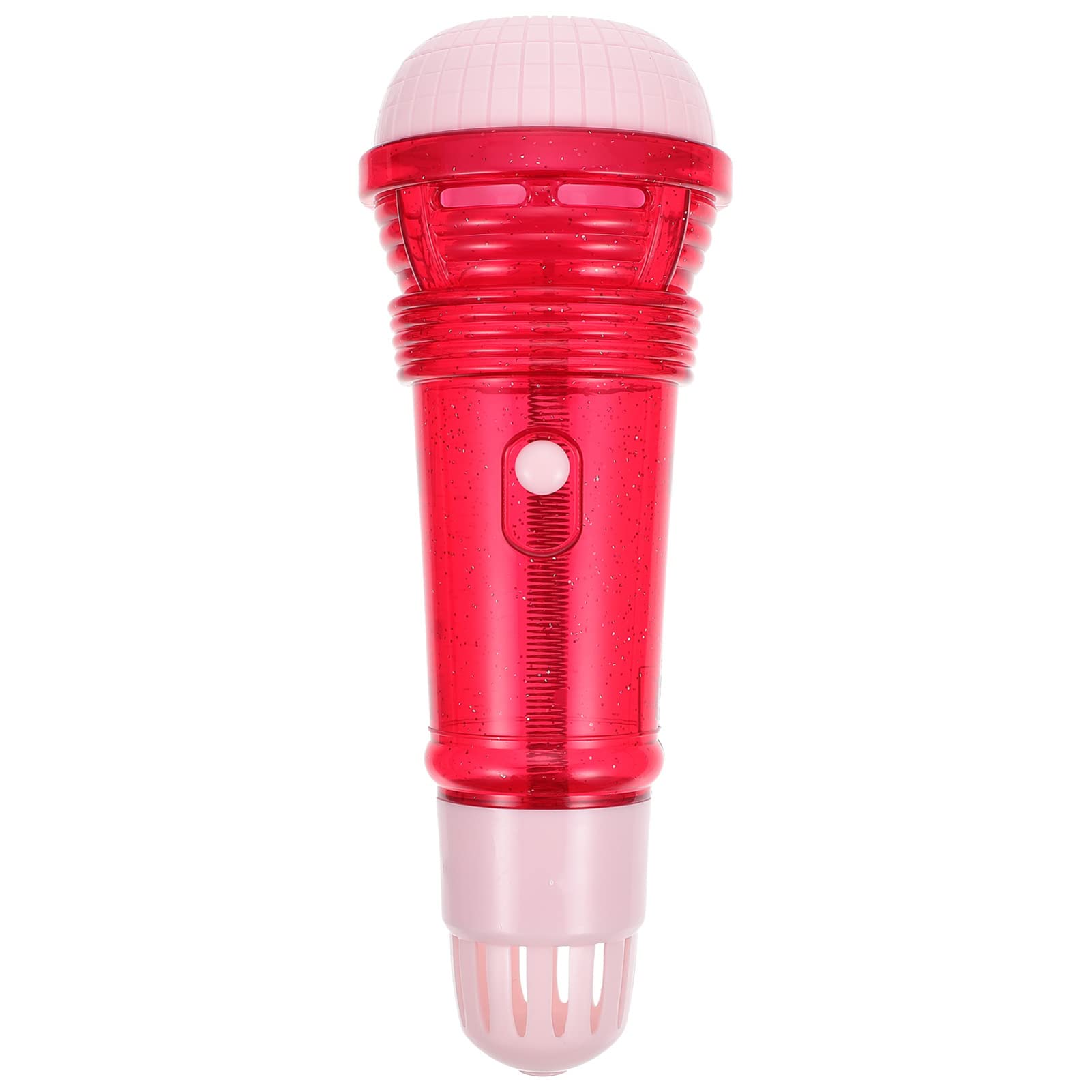 Alipis Kids Microphone, Echo Microphone Toy Play Mic Speech Prop Karaoke Singing and Supplies Early Educational Toy Party Favors for Girls Boys (Pink)