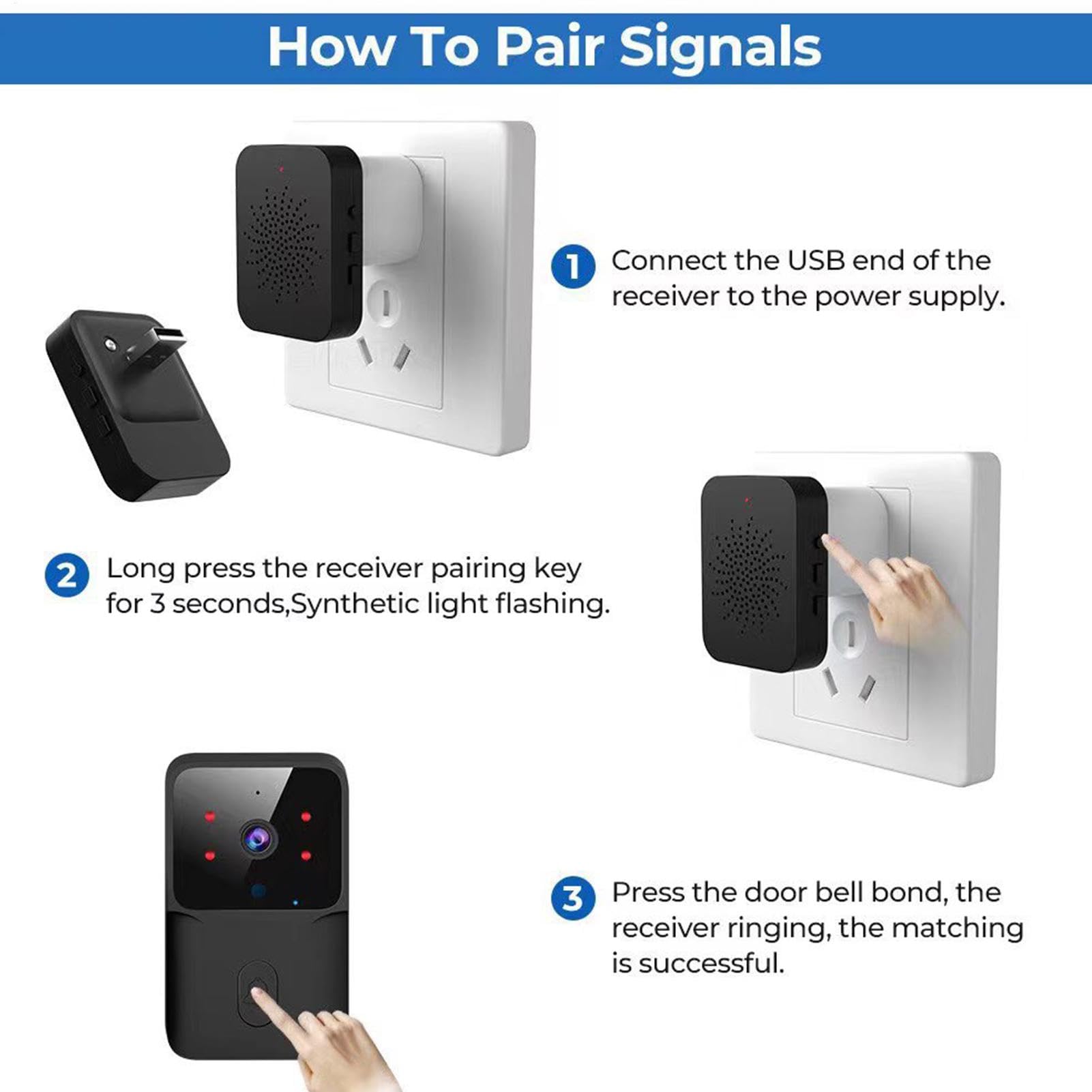 Ring Video Doorbell - Cámara de seguridad para timbre, videoportero de duración para casa, apartamento, villa y oficina