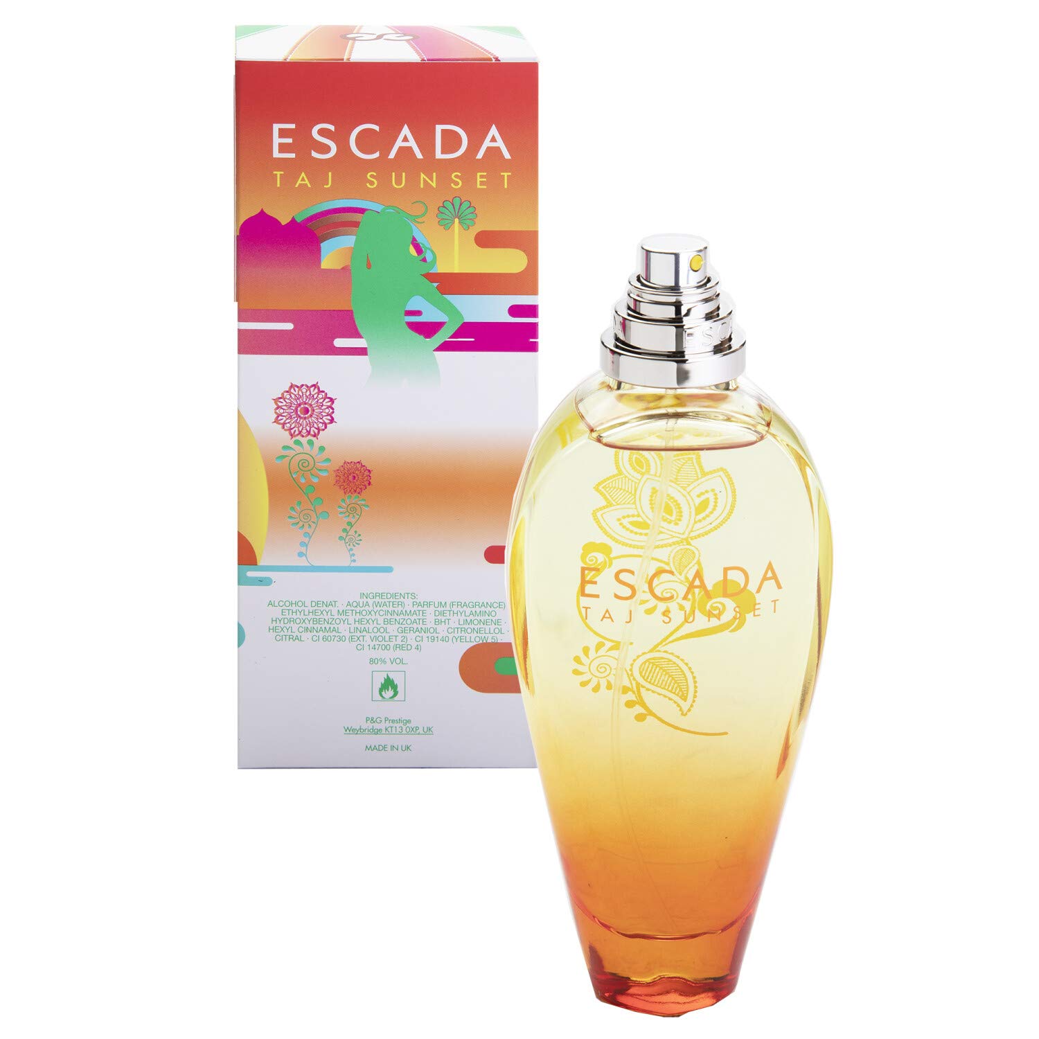 Escada Taj Sunset by Escada for Women - Eau de Toilette, 100ml