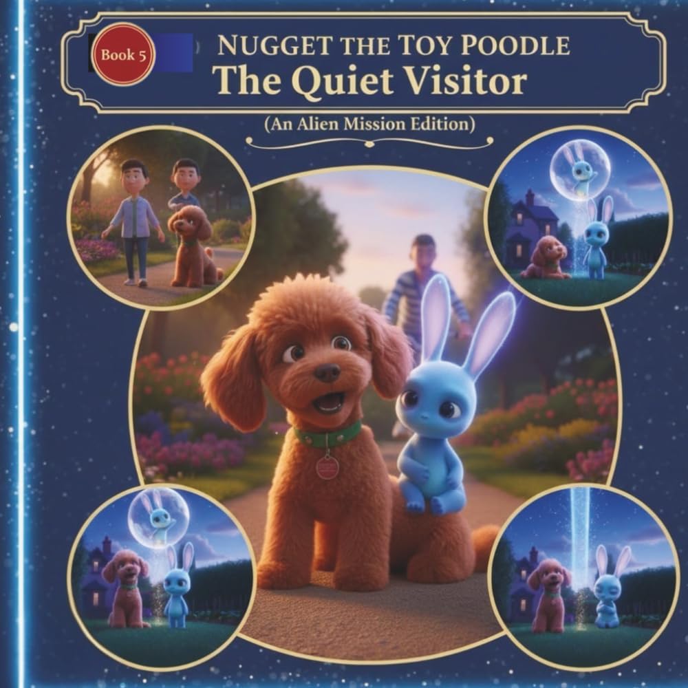 Nugget the Toy Poodle The Quiet Visitor (Alien Mission Edition) (book 1 Nugget the Toy Poodle Stranger from Another Galaxy)