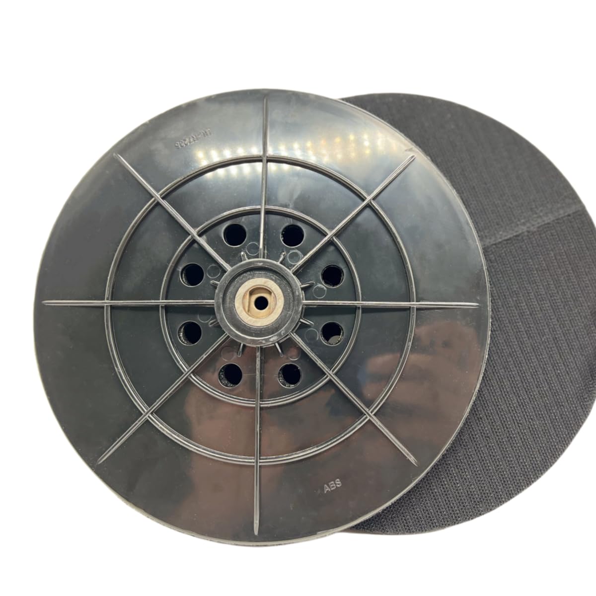 FEIHU Tarcze z zapięciem na rzepy, talerz podporowy do papieru ściernego na rzep, żyrafa z rzepem, Ø 225 mm, części zamienne do Einhell TC-DW 225, TE-DW 225 lub 4259965