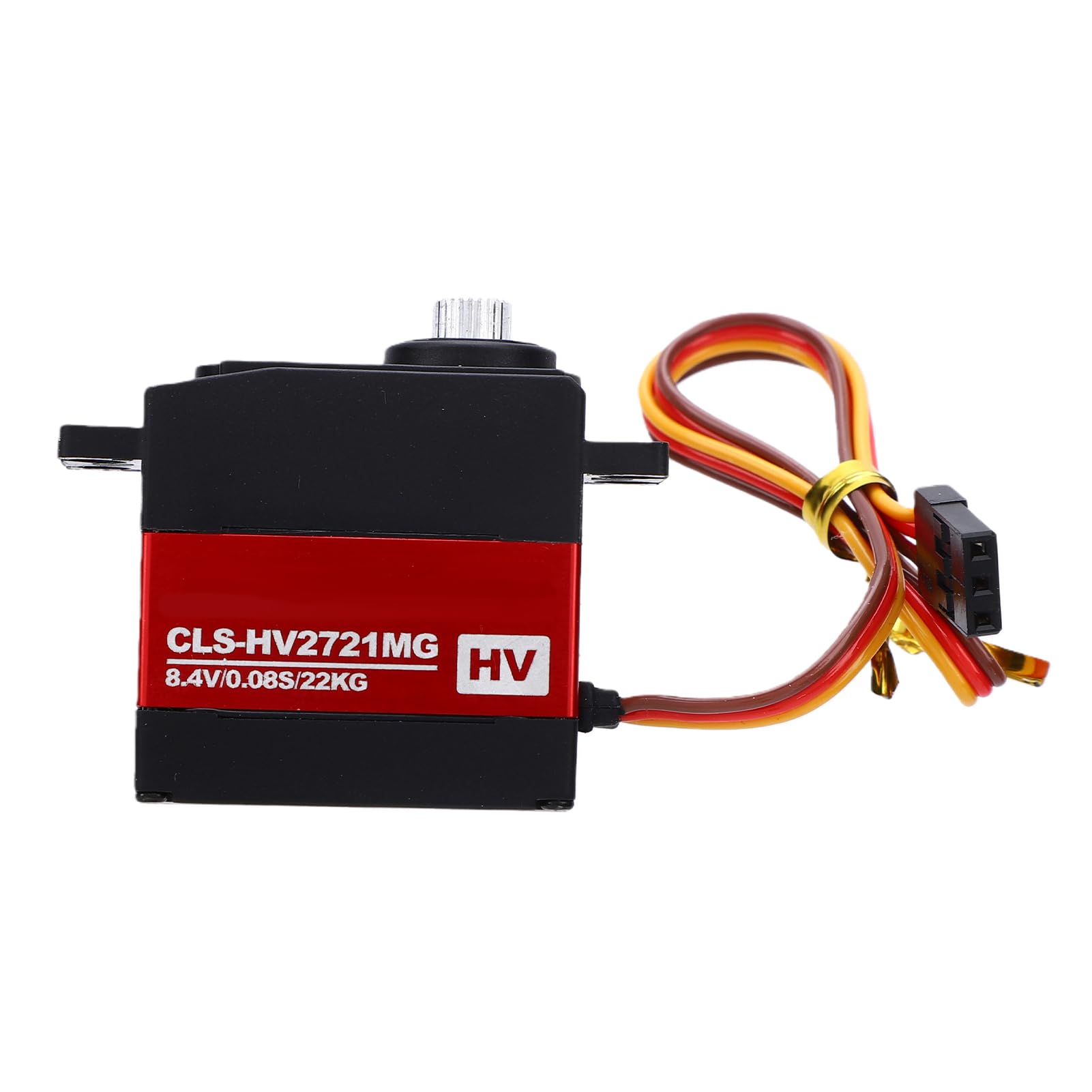 Generic Servo RC Digital con Engranaje de Metal de Alto par para Robótica y Modelo de Coche RC, Motor sin Núcleo a Prueba de Lluvia, No Programable para Aviones de Brazo, 1,21 X 0,66 X 1,28 Pulgadas