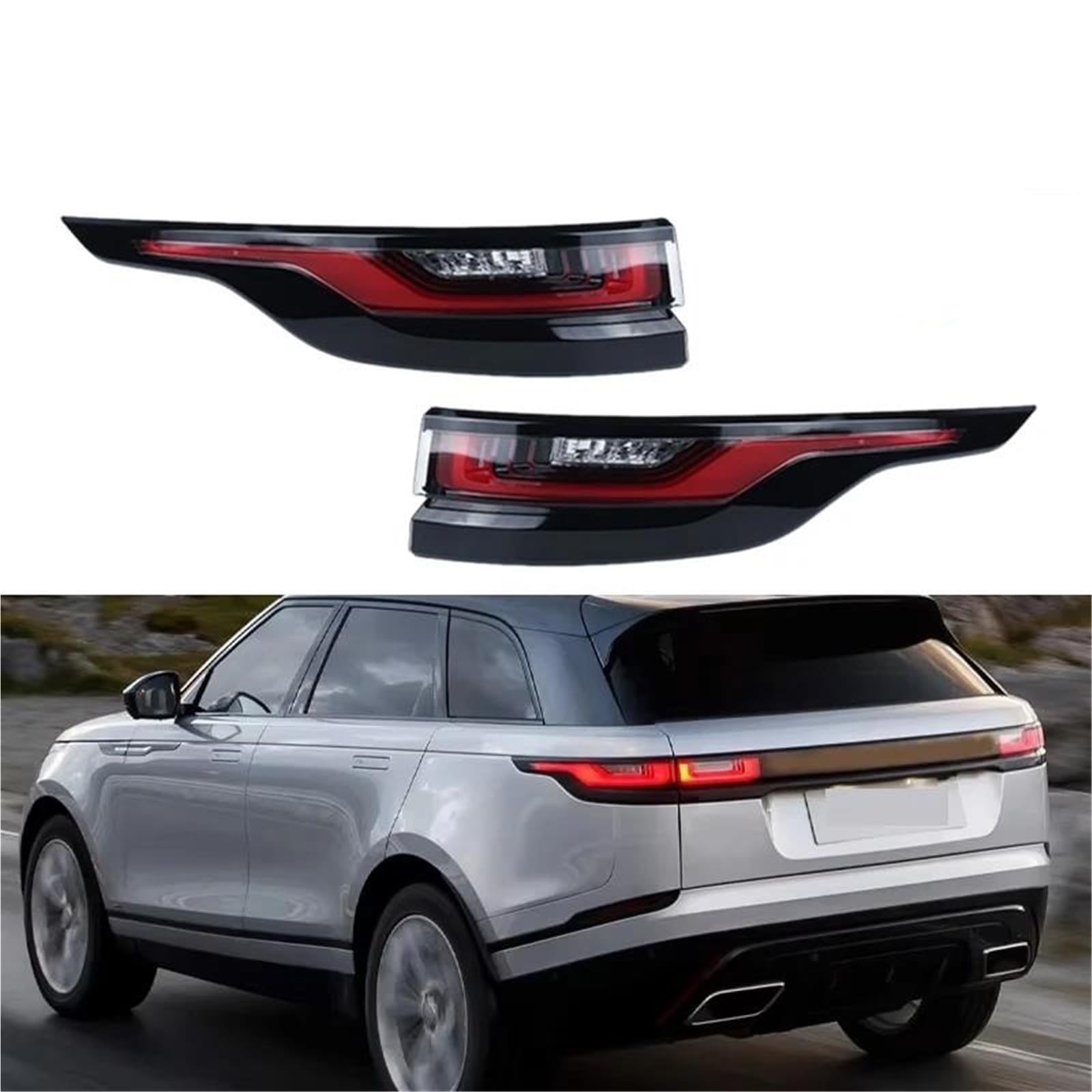 Fari Posteriori Per Land Per Rover Per Range Per Per Velar 2017-2024 Gruppo Ottico Posteriore A LED Per Auto, Luce Stop E Freno LR111106 LR111108 Luce Freno(Sinistra)