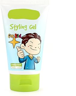 gowwim Kids Fresh Styling Hair Gel | Medium-Strong Hold | Not Greasy | Fruity Fragrance | 4.4oz