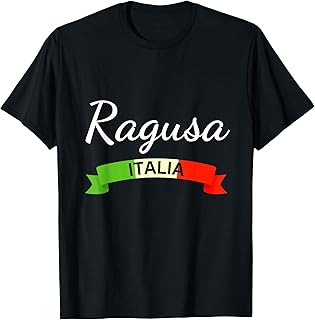 Ragusa Italy Flag Italia Souvenir Matching Italian T-Shirt
