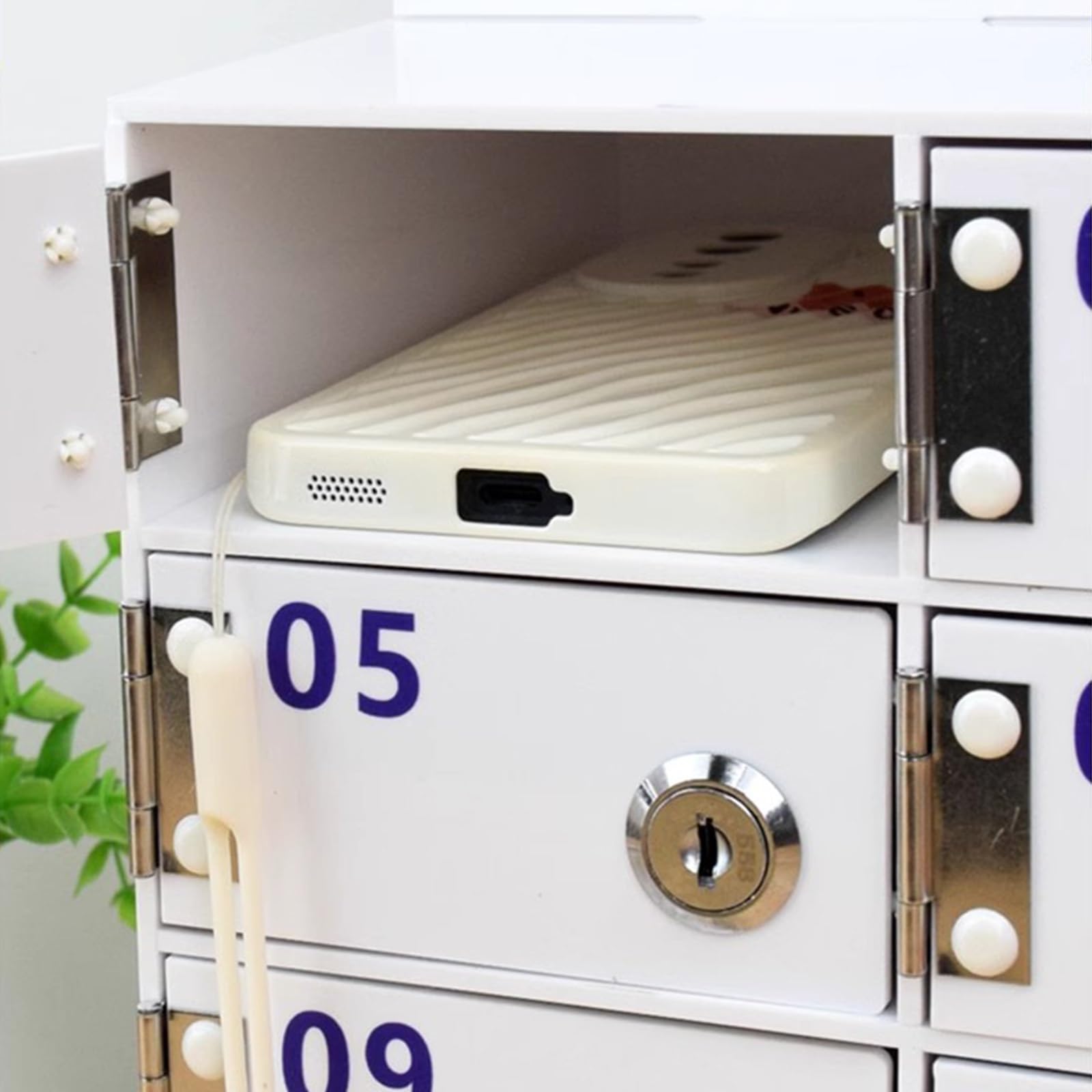 Armadietto di archiviazione per telefono cellulare a 20 slot per scuole e ufficioSecure Employee Mobile Phone Locker & Organizer per fabbriche aziende e luoghi di lavoro