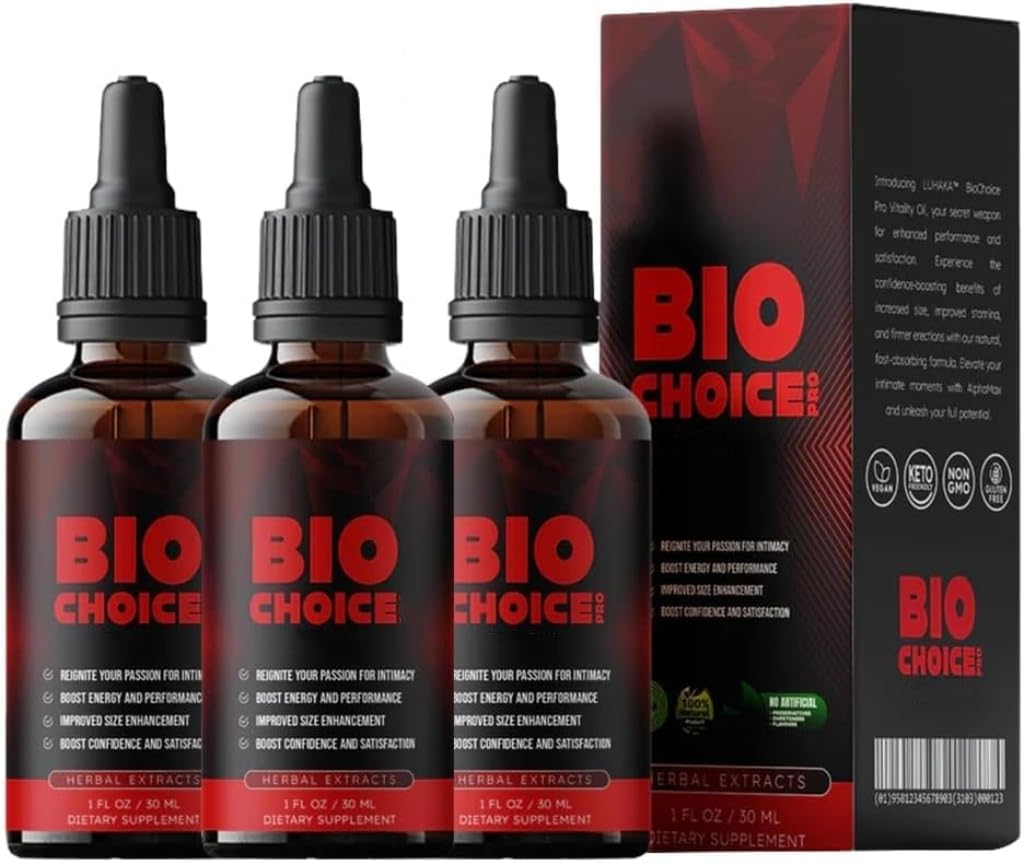 3PCS Biochoice Pro Men massage oil （30ml/PCS）